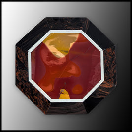 FAS108MD Stone Mosaic Art Plate