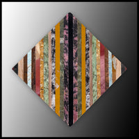 FAS113MD Stone Mosaic Art Plate