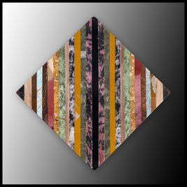 FAS113MD Stone Mosaic Art Plate