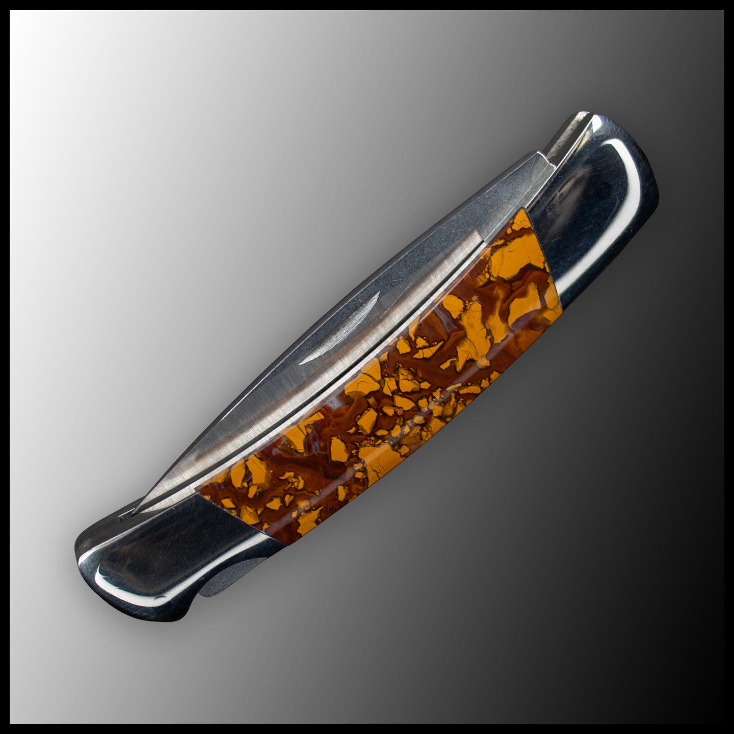 FAS126jr Stone Canyon Jasper Knife| The Gem Shop, Inc.