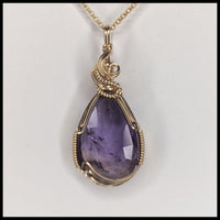 FAS291jd Amethyst Pendant