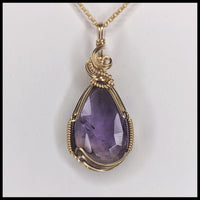 FAS291jd Amethyst Pendant