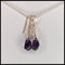 FAS292jd Amethyst Earrings