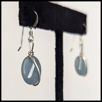 FAS294jd Aquamarine Earrings