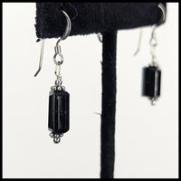 FAS300jd Black Tourmaline Earrings