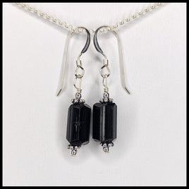 FAS300jd Black Tourmaline Earrings