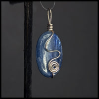 FAS313jd Blue Kyanite Pendant