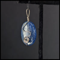 FAS313jd Blue Kyanite Pendant