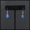 FAS314jd Blue Kyanite Earrings