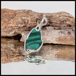 FAS324JD Malachite Pendant