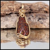 FAS331JD Dinosaur Bone Pendant