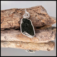 FAS333JD Moldavite Pendant