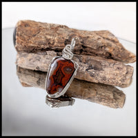 FAS334JD Kentucky Agate Pendant