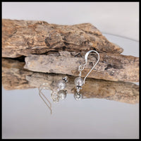 FAS336JD Swedish Meteorite Earrings