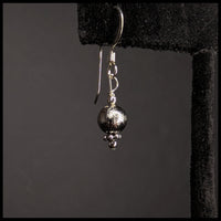 FAS336JD Swedish Meteorite Earrings