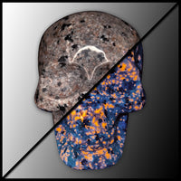 Fluorescent Sodalite Skull XL