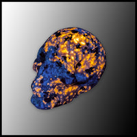 Fluorescent Sodalite Skull