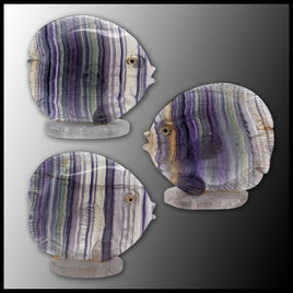 Fluorite Fish - 6cm
