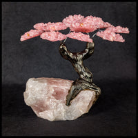 GSTsz5 Gemstone Tree - Rose Quartz