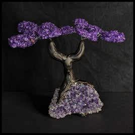 GST214sz5 Gemstone Tree - Amethyst