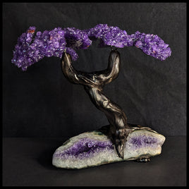 GST215sz5 Gemstone Tree - Amethyst