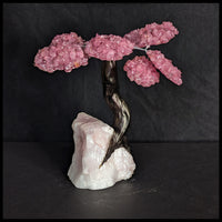 GST218sz5 Gemstone Tree - Rose Quartz