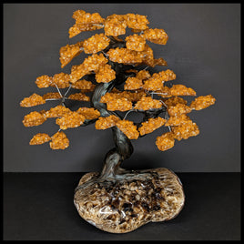 GST219sz7 Gemstone Tree - Citrine