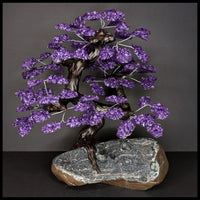 GST220sz7 Gemstone Tree - Amethyst