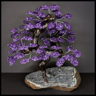 GST220sz7 Gemstone Tree - Amethyst