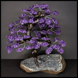 GST220sz7 Gemstone Tree - Amethyst