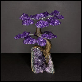 GST224sz5 Gemstone Tree - Amethyst