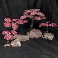 GSTsz1 Gemstone Tree - Rose Quartz