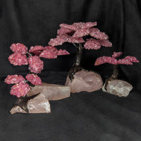 GSTsz4 Gemstone Tree - Rose Quartz