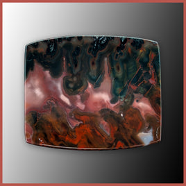 IHS145c Idaho Sunset Jasp-agate Cabochon