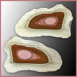 IMP550pr Royal Imperial Jasper Specimen Pair