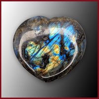 LAB406 Labradorite Heart