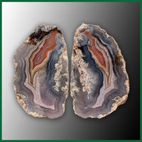 LAG1211pr Laguna Agate Polished Specimen Pair