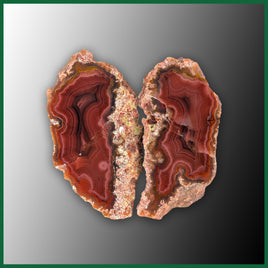 LAG1214pr Laguna Agate Polished Specimen Pair