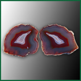 LAG1217pr Laguna Agate Polished Specimen Pair