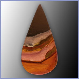 LAN572c Landscape Jasper Cabochon