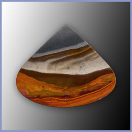 LAN575c Landscape Jasper Cabochon