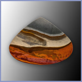 LAN576c Landscape Jasper Cabochon
