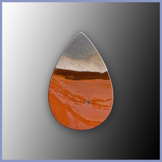 LAN581c Landscape Jasper Cabochon