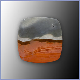 LAN582c Landscape Jasper Cabochon