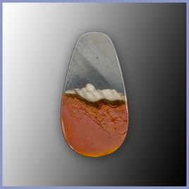LAN583c Landscape Jasper Cabochon