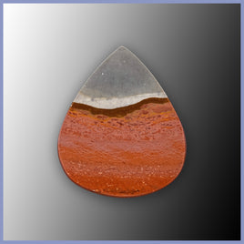 LAN585c Landscape Jasper Cabochon