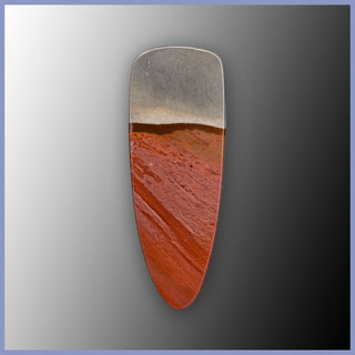LAN586c Landscape Jasper Cabochon