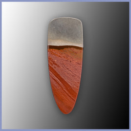 LAN586c Landscape Jasper Cabochon