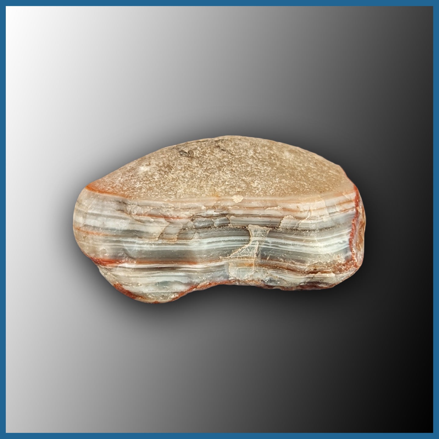 LAS166rs Lake Superior Agate Rough Specimen| The Gem Shop, Inc.