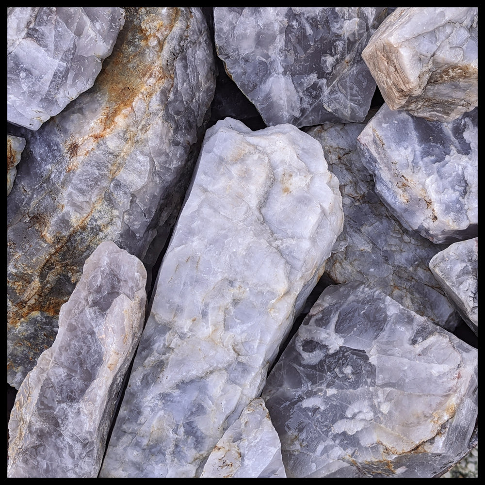 Lithium Quartz, Rough Rock, per lb| The Gem Shop, Inc.